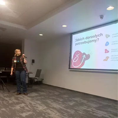 Kinga Willim na konferencji w Lublinie