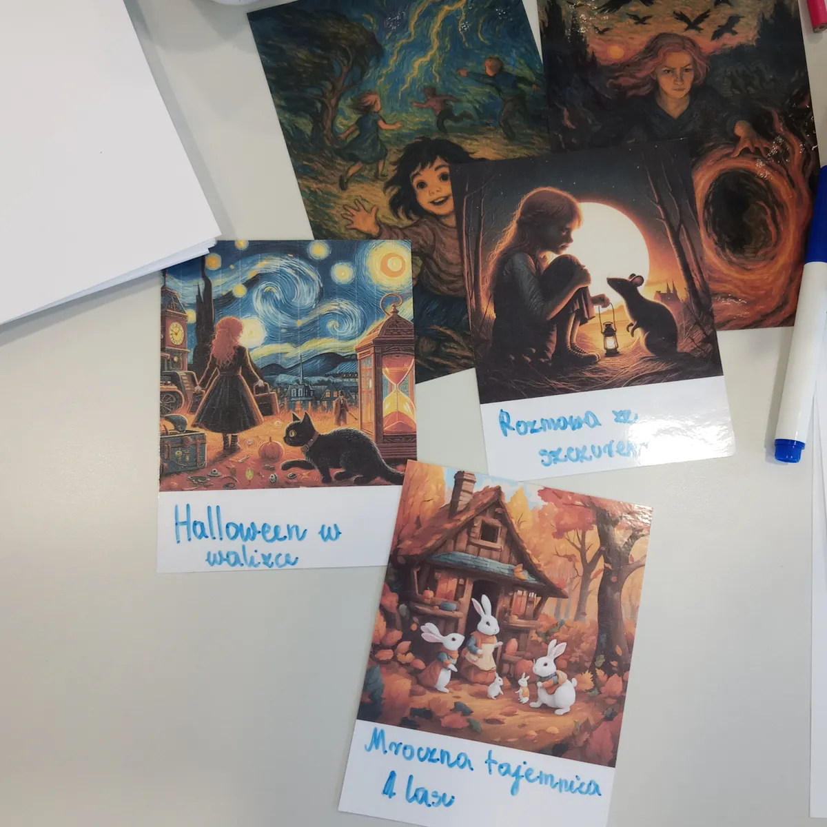 Tytuły opowiadań na podstawie obrazów