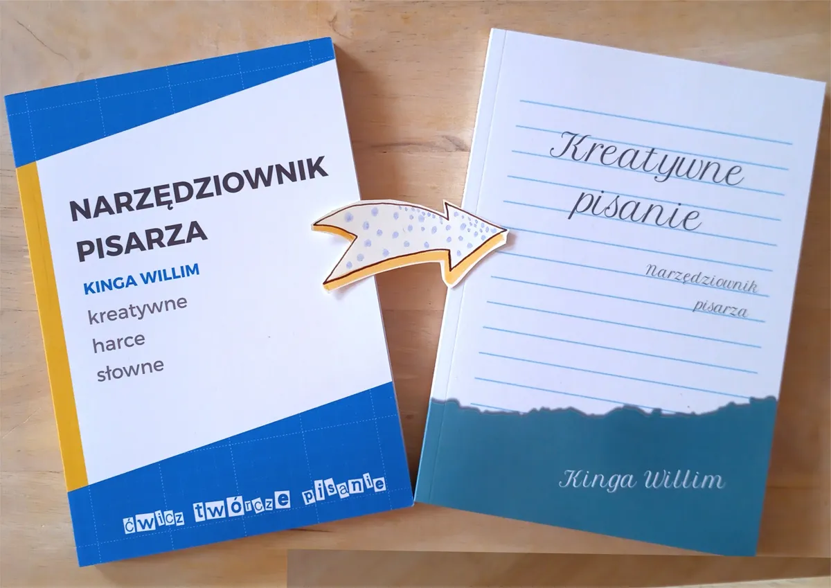 Nowe i stare wydanie książki Narzędziownik Pisarza